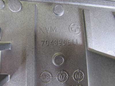 BMW Dash Aluminum Trim Panel Finisher, Right 51456961776 2006-2008 E85 E86 Z47
